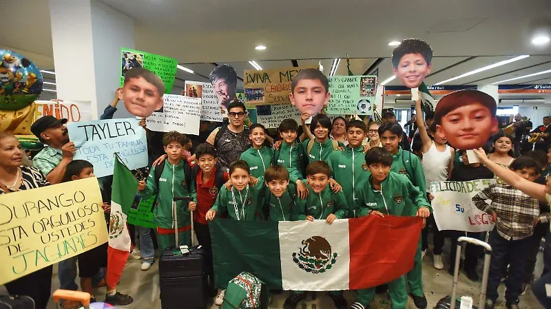 Arribaron a Durango los subcampeones